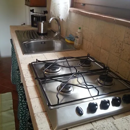 Il Mandorlino In Tipico Casale Maremmano Con Portico E Giardino *
