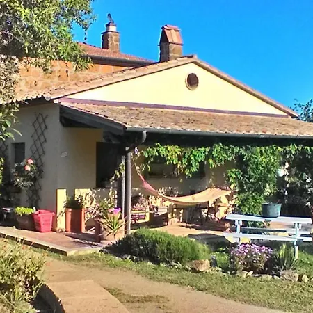 Il Mandorlino In Tipico Casale Maremmano Con Portico E Giardino